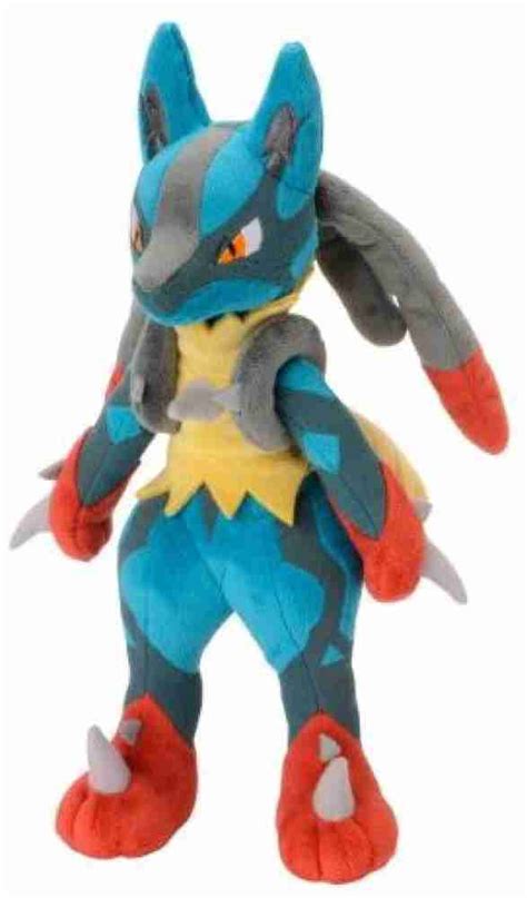 mega lucario|mega lucario plush.